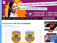 Tablet Screenshot of equipealfaconcursos.com.br